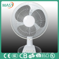 16 Inches 3PP White Table Fan With New Material used for decorating house made by manufacturer